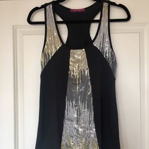 Julie's Closet Sequined tank top